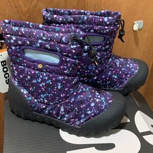 Bogs Kids' Speckled Purple Boots